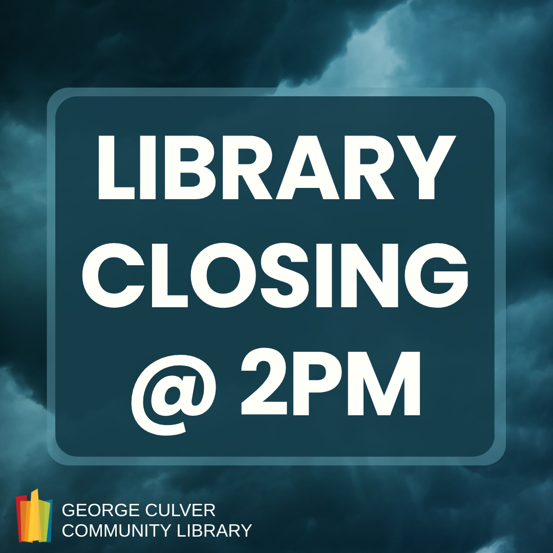 Library closing @ 2PM
