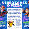 Video Games & Pizza Join us for a Mario Kart Tournament for Tweens and a Super Smash Bros Tournament for Teens at the Library! Race other games, enjoy pizza, and have a blast at this fun-filled party. Register on our website, by phone or at the library. Tween Tues, April 15th 4:30-5:30 PM Geared for ages 8-11 Teen Tues, April 15th 6-7 PM Geared for ages 12-17